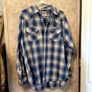 MENS  long sleeve button up shirt